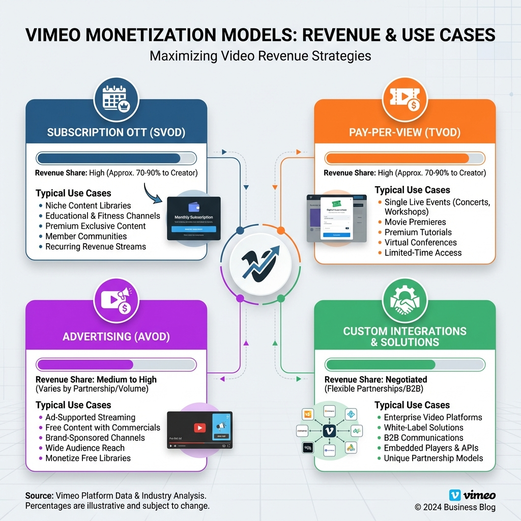 Vimeo Monetization Guide: Revenue Strategies for Publishers and Content Creators